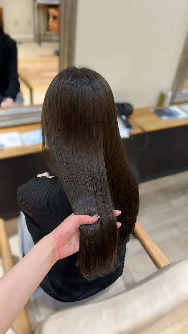 ロング ヘアカラー トリートメント みゆ/ カラーリスト🎀のヘアスタイル