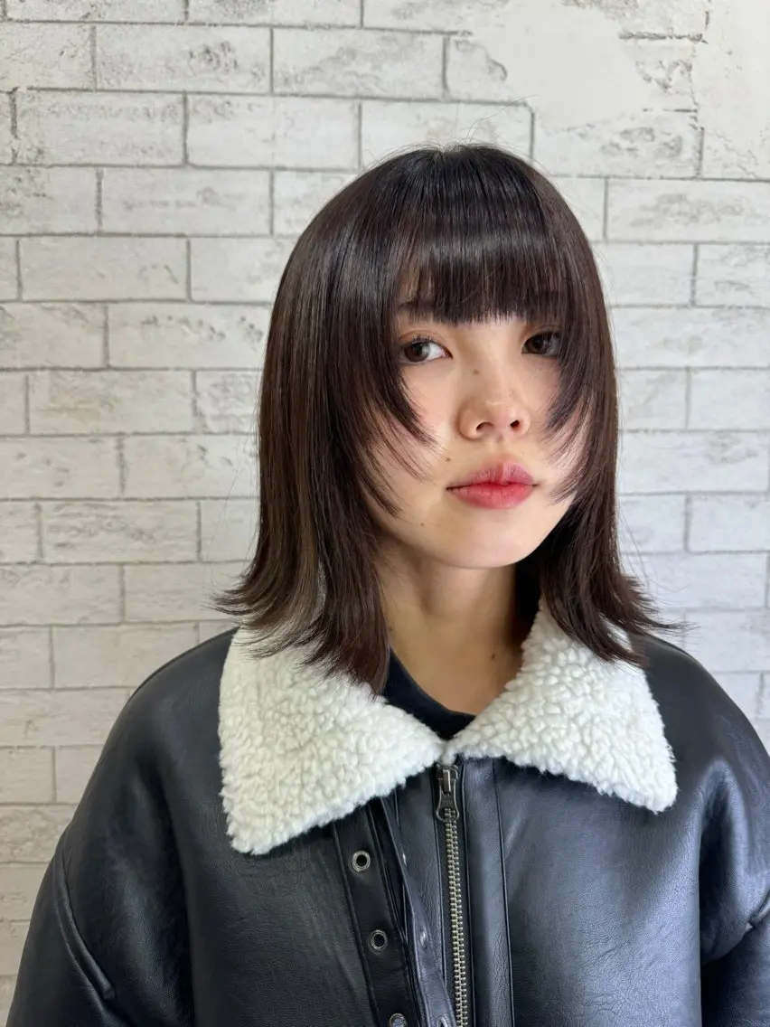 ミディアム 顔周りカット レイヤーカット ᴘʀɪᴢᴇ 🌜 ᴀɴʀɪ 🌜のヘアスタイル