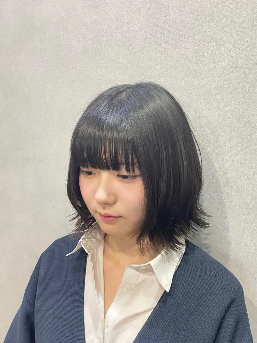 ショート ボブ 似合わせカット｡:* nanaka🌦️のヘアスタイル