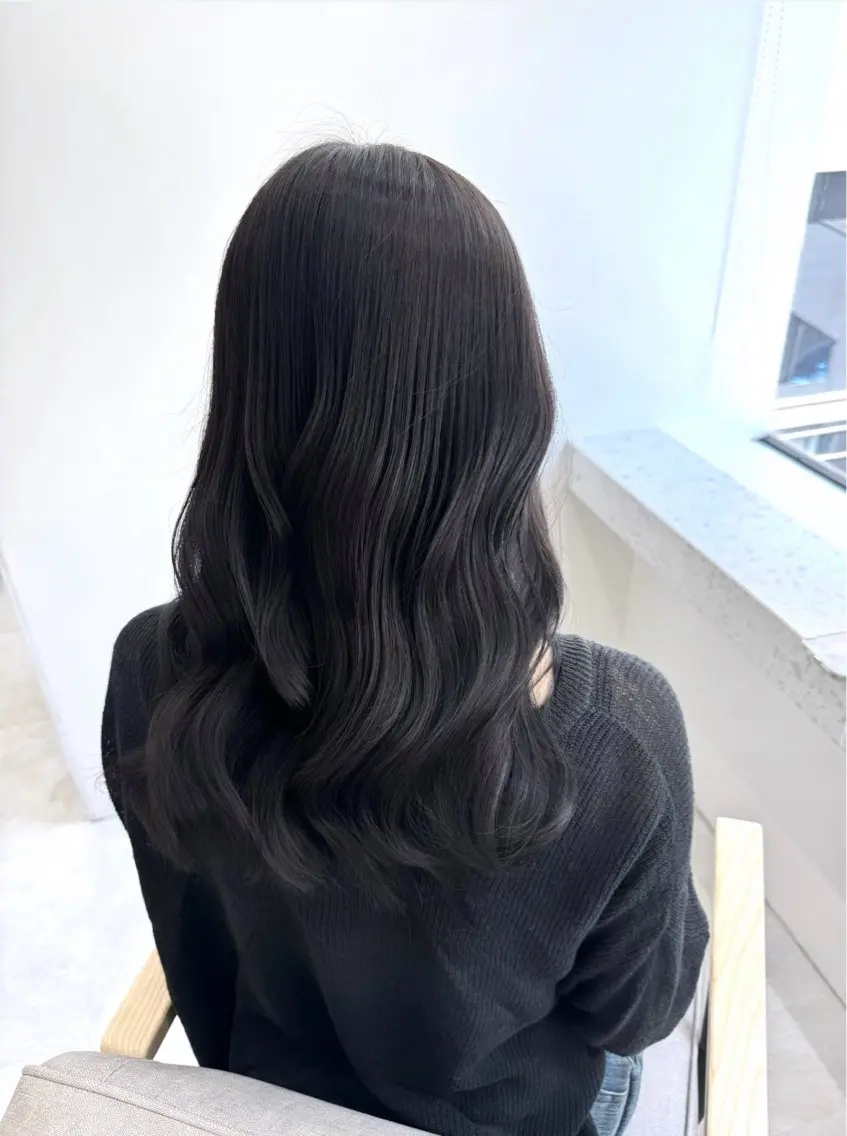 セミロング カラー ヘアアレンジ カット ヘアカラー パーマ 縮毛矯正 トリートメント ✨艶髪✨ 吉田誠のヘアスタイル