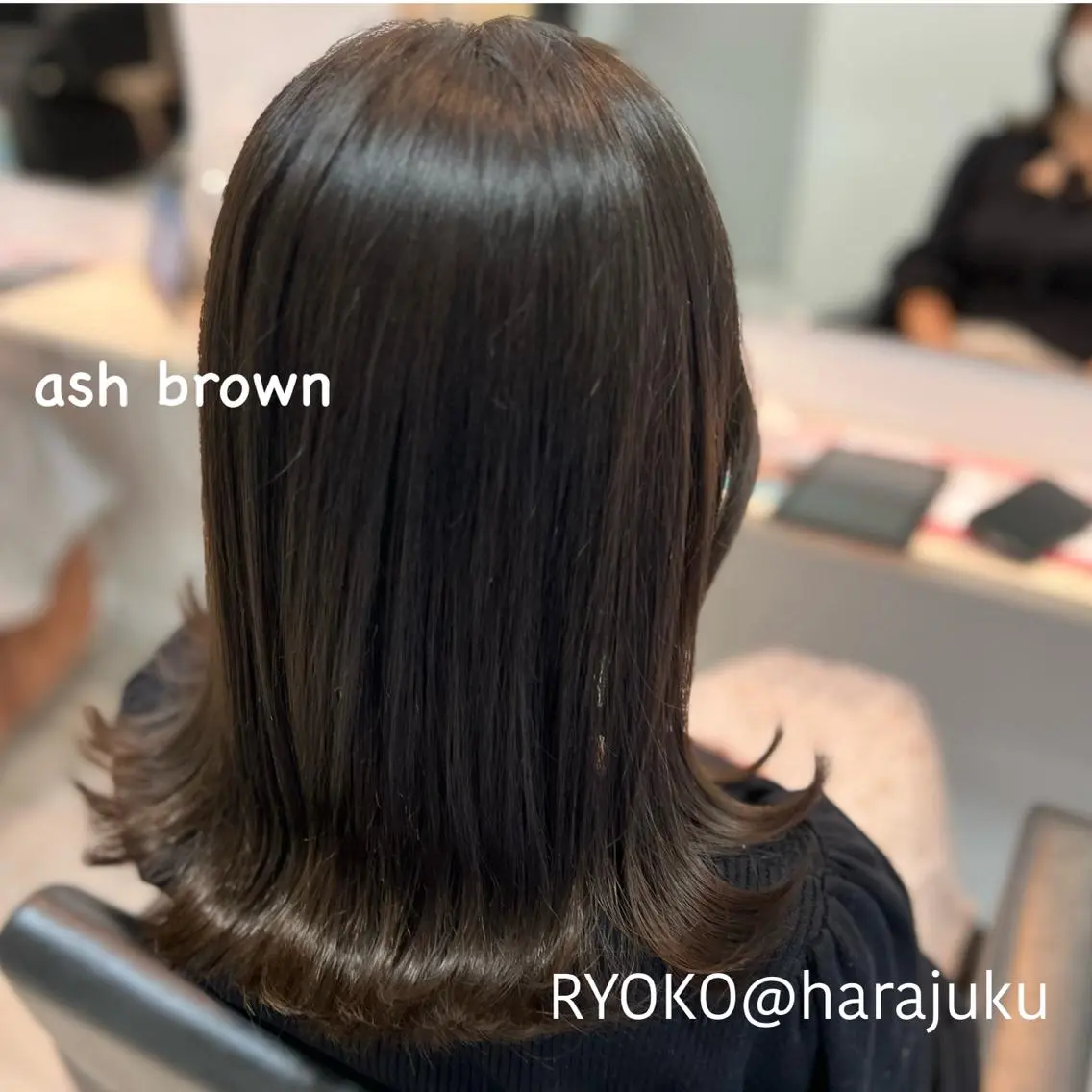ミディアム カラー カット ヘアカラー トリートメント 🤍美髪×艶カラー RYOKO🤍のヘアスタイル
