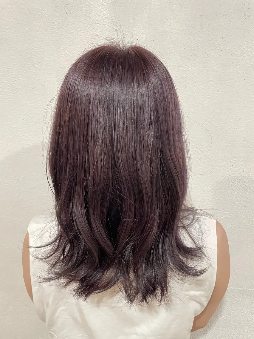 ミディアム カラー 【お洒落パーマ】 Elme　肥塚康汰郎のヘアスタイル