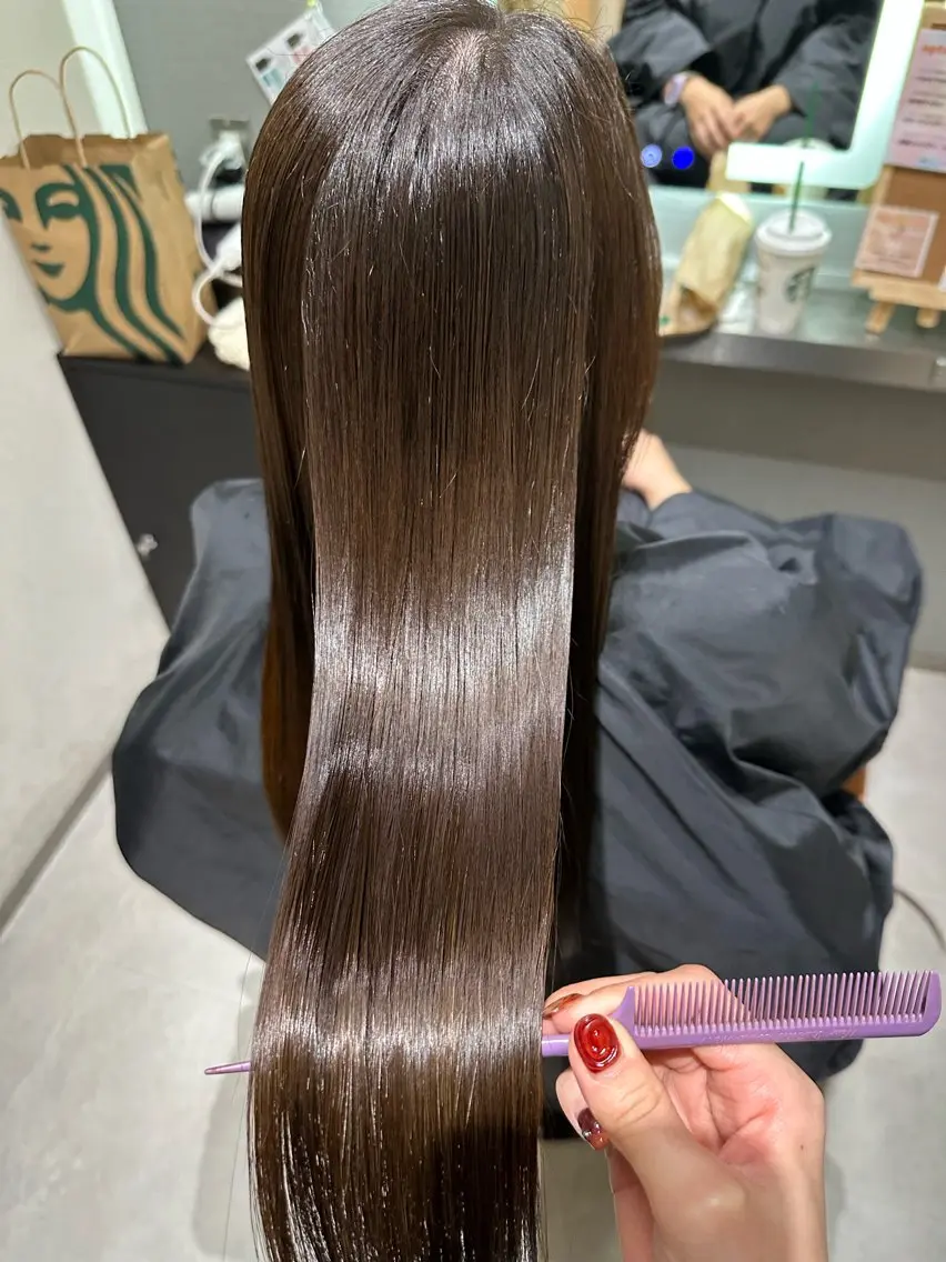 ロング 髪質改善 トリートメント レイヤー honoka🌀のヘアスタイル