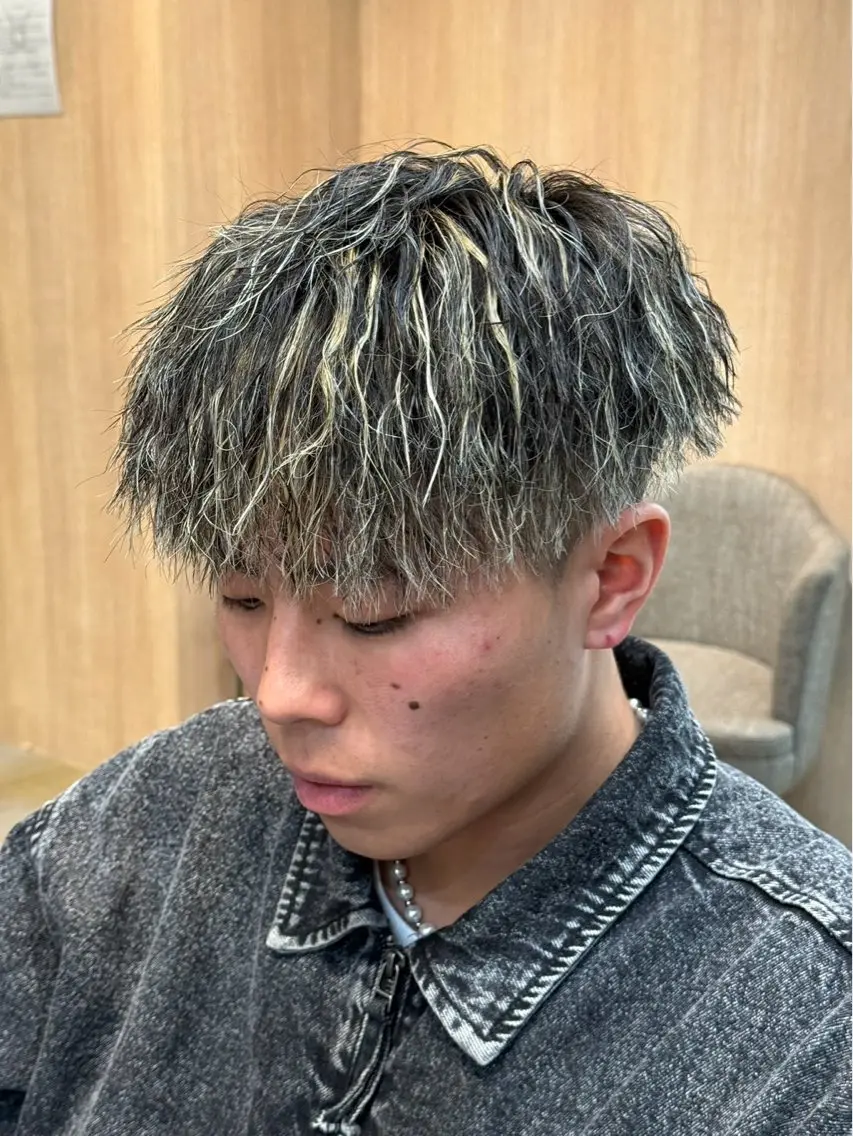 ショート パーマ 1名限定 格安カラー🎨愛須のヘアスタイル