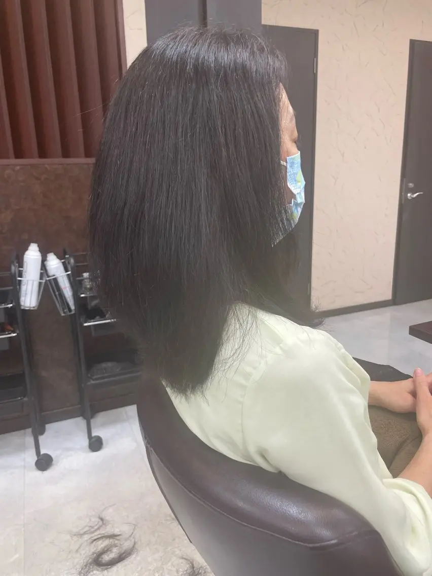 セミロング 樋口 雄也のヘアスタイル