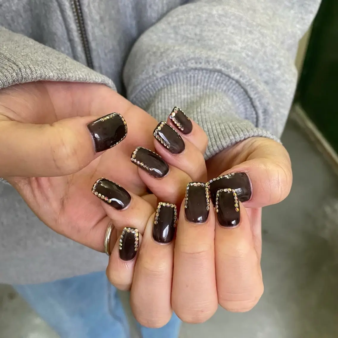 ネイル ハンドネイル Hata nail 🎀個性派ニュアンスのネイルデザイン