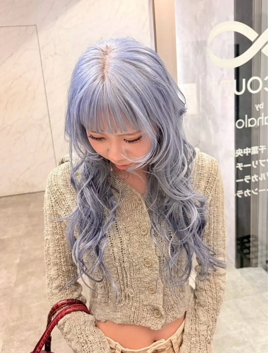 カラー 齊藤 千隼のヘアスタイル