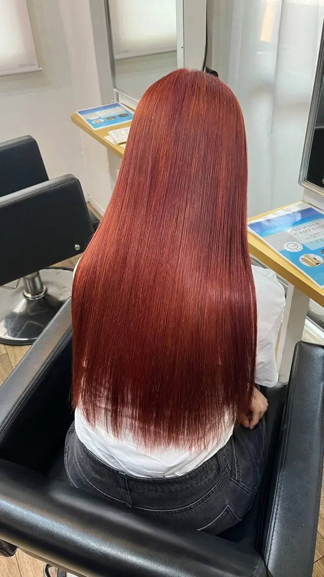 ロング 冨田 悠稀/ 髪質改善カラー🫧のヘアスタイル