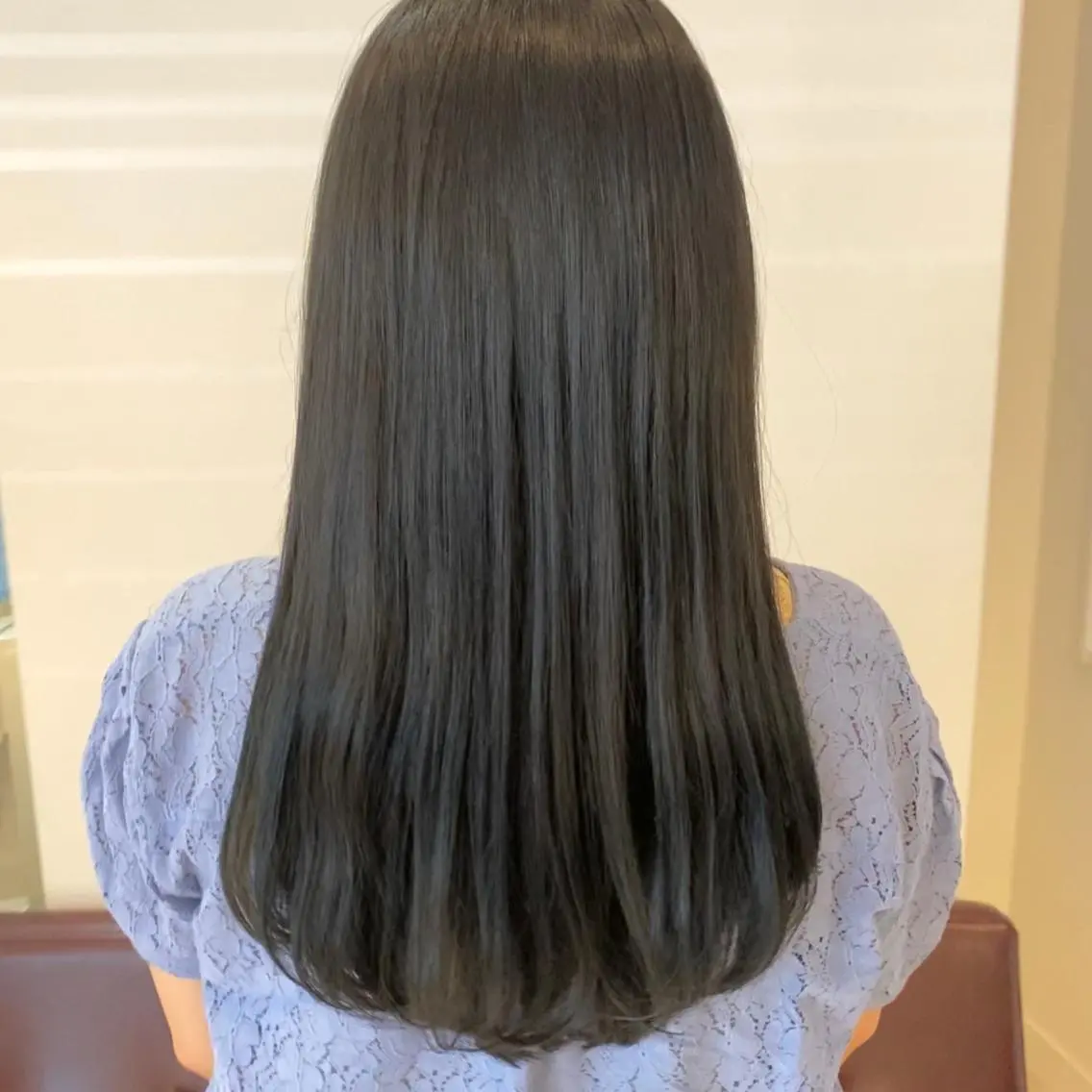 ロング カット ヘアカラー トリートメント 吉原 みえのヘアスタイル