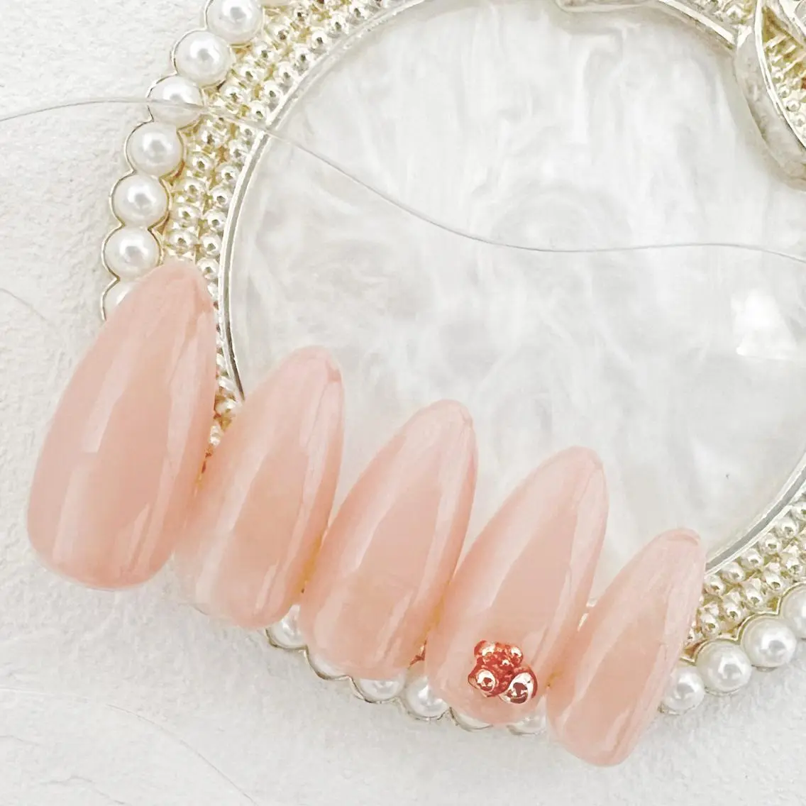 ネイル オフィスネイル シンプルネイル rouse nail RISATOのネイルデザイン