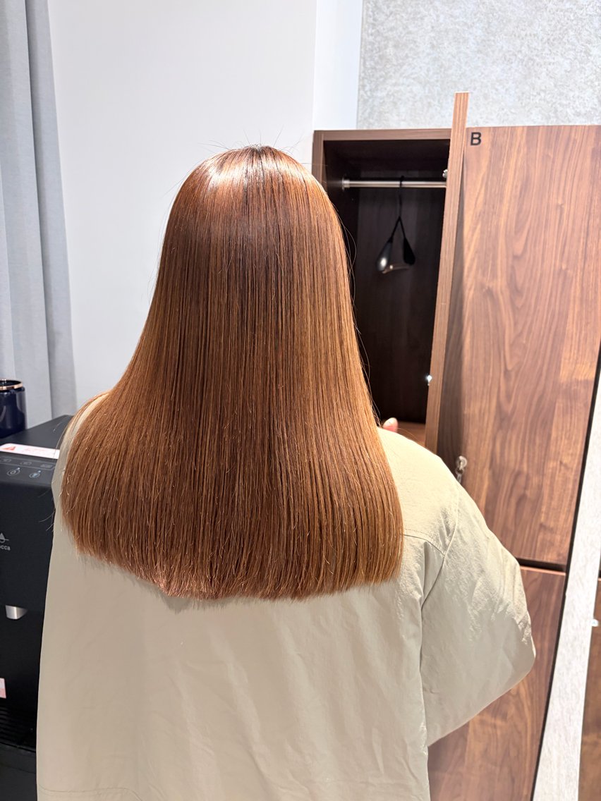 ロング 縮毛矯正 トリートメント カット 縮毛矯正 トリートメント Honami💫 縮毛矯正/レイヤーのヘアスタイル