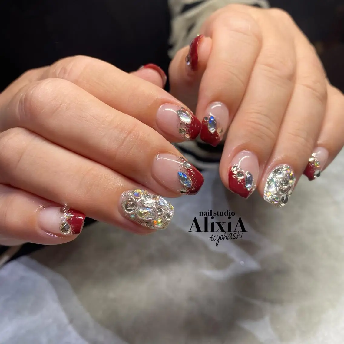 ネイル ハンドネイル AlixiA ゆみのネイルデザイン