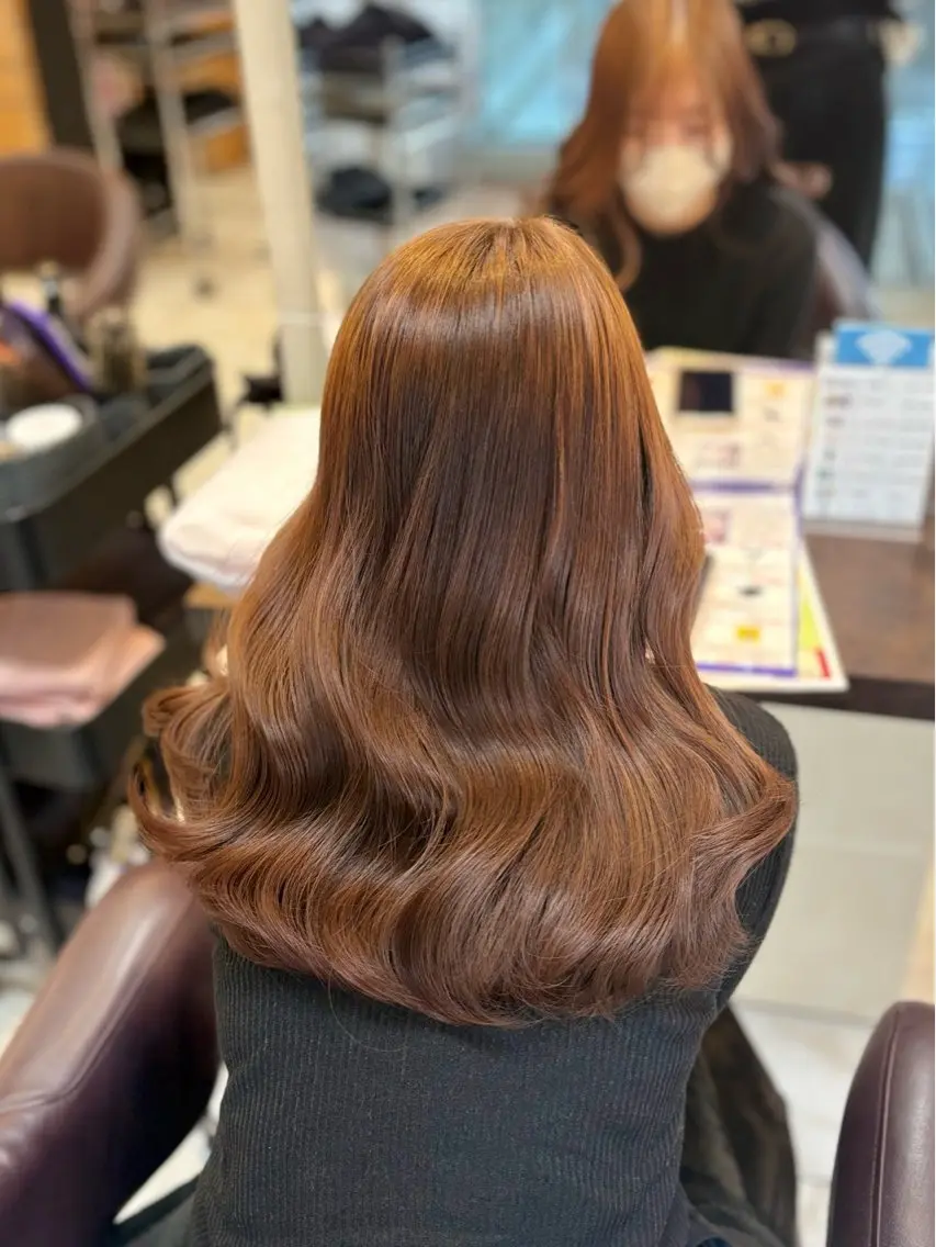 💟5月限定💟髪を伸ばしている方にピッタリ🧚🏻‍♀️カラー＋前髪カット＋髪質改善トリートメント🧚🏻‍♀️の写真