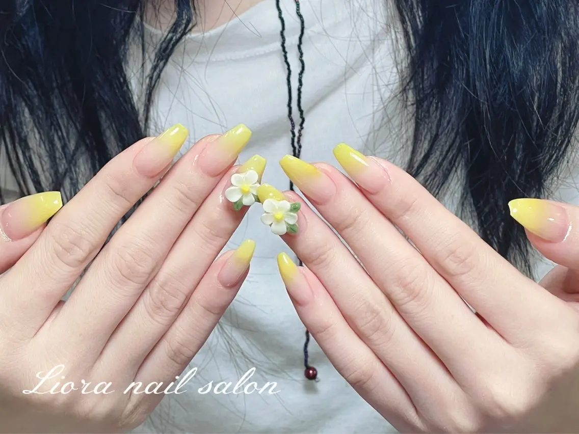 ネイル チークネイル フットネイル フレンチネイル ジェルネイル ガーリー ハンドネイル Liora ネイル スカルプ専門店のネイルデザイン