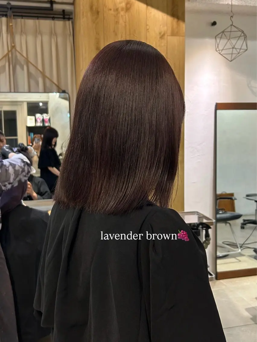 カラー ヘアカラー トリートメント lomalia moekaのヘアスタイル