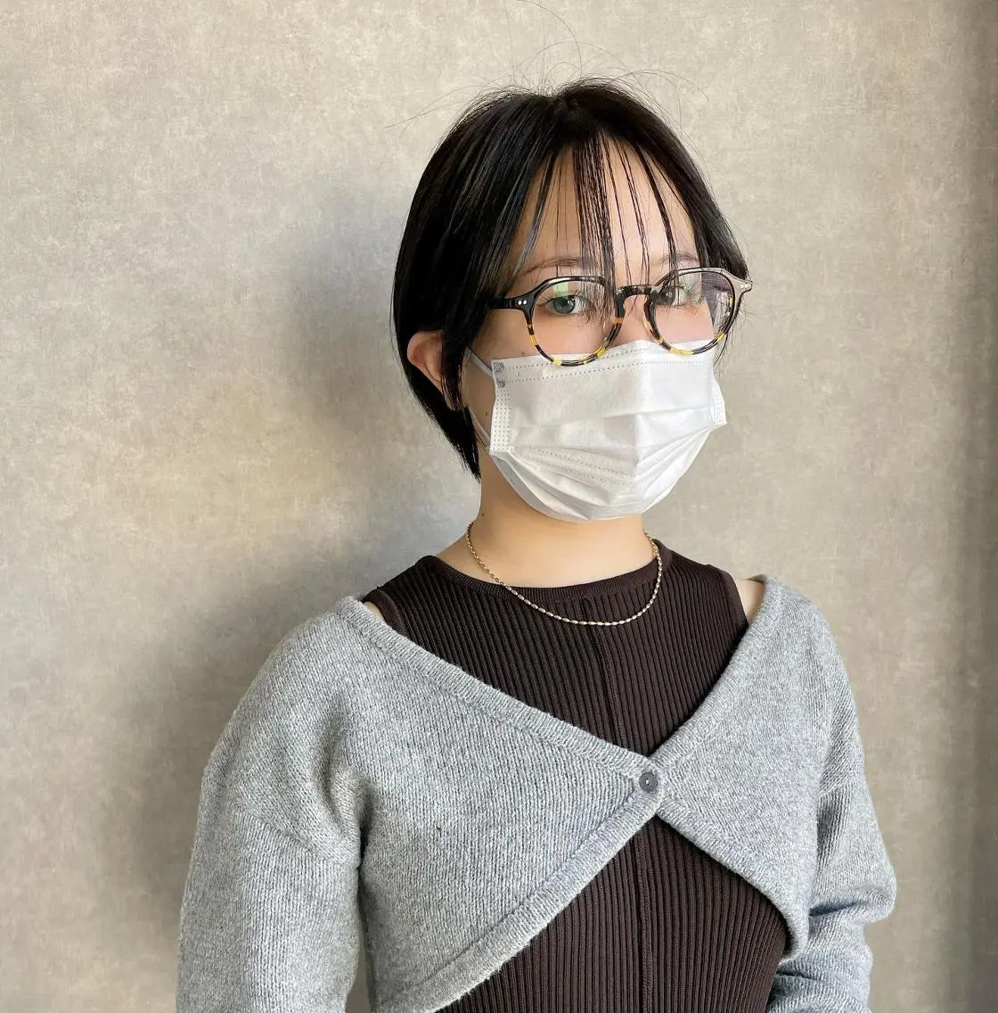 ショート ショートヘア 河原 亮のヘアスタイル