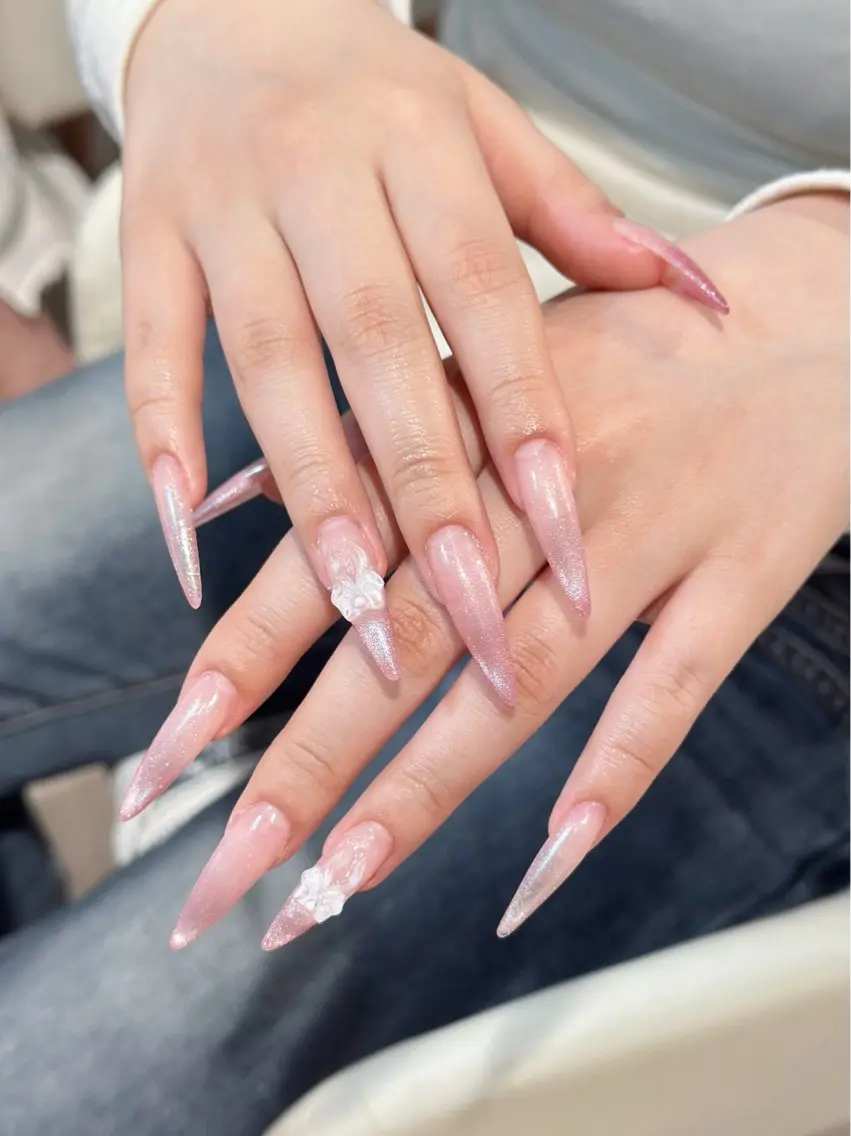 ネイル ハンドネイル ハンドケア 🦋Yumi Nail🦋Momoのネイルデザイン