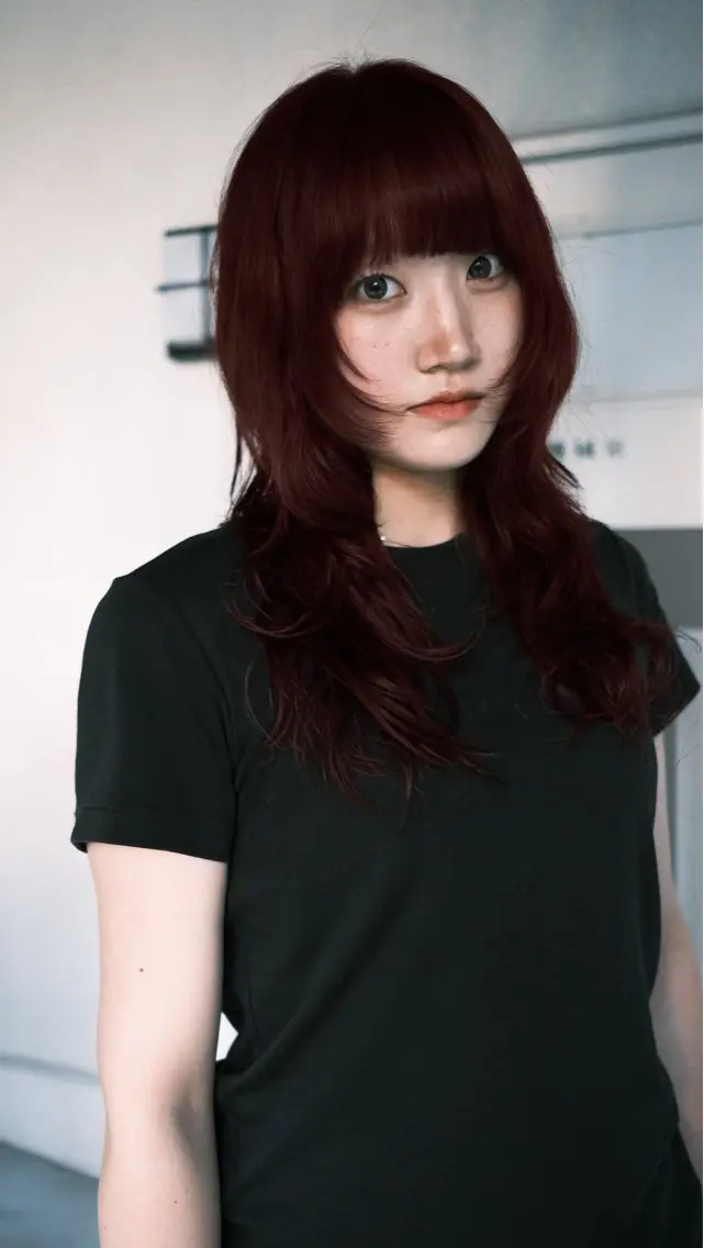 ミディアム レイヤーカット arte pelo 山本　琉風のヘアスタイル