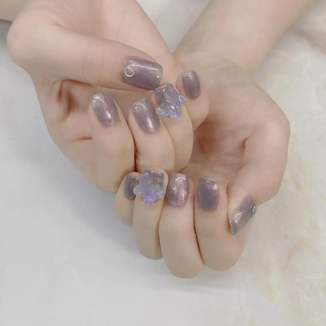 ミディアム ネイル Reonail 💕Kana💕のネイルデザイン