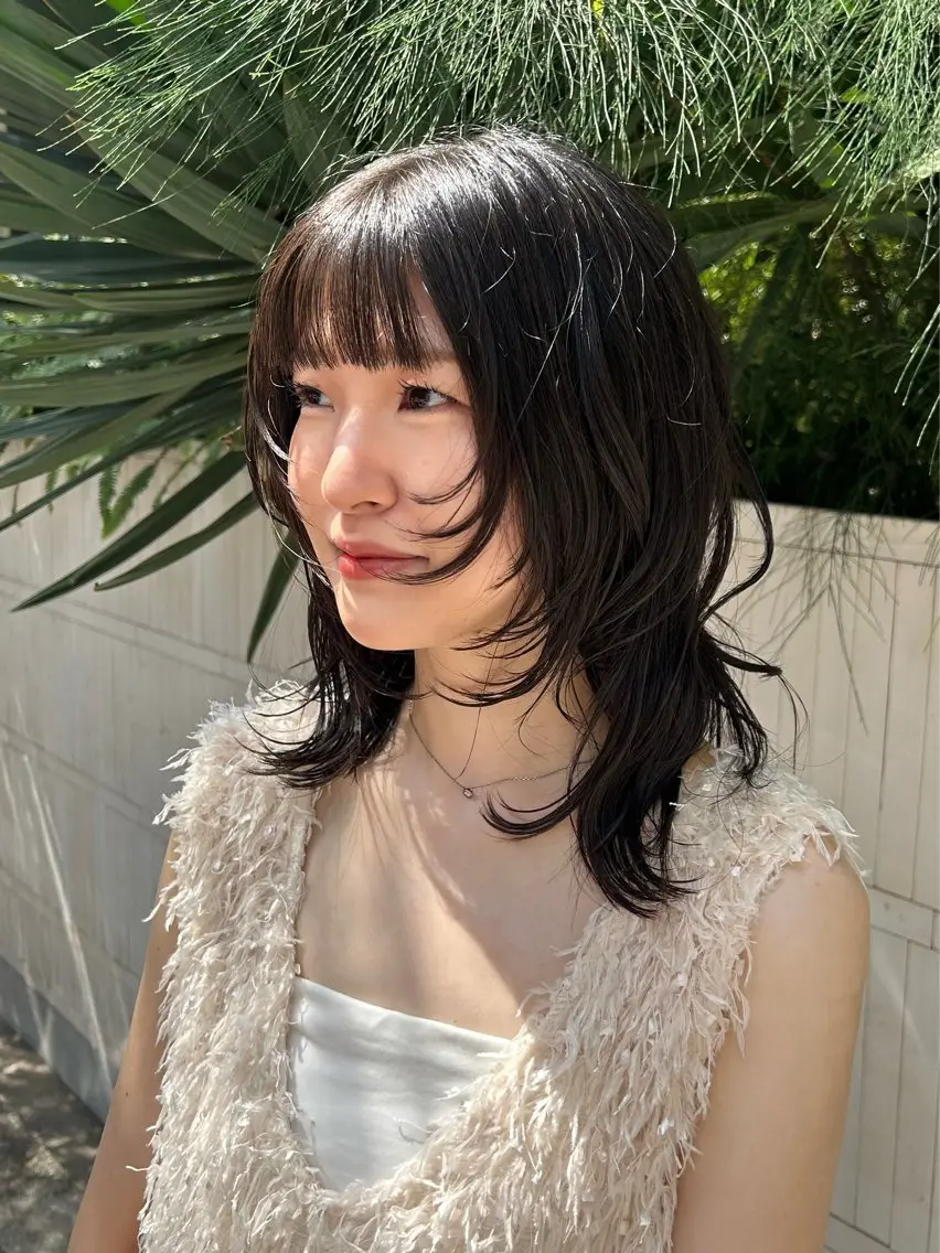 ミディアム [Eurica] muaのヘアスタイル