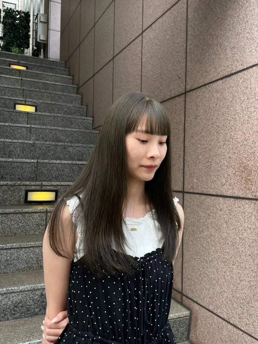 カラー ヘアカラー とば みゆうのヘアスタイル