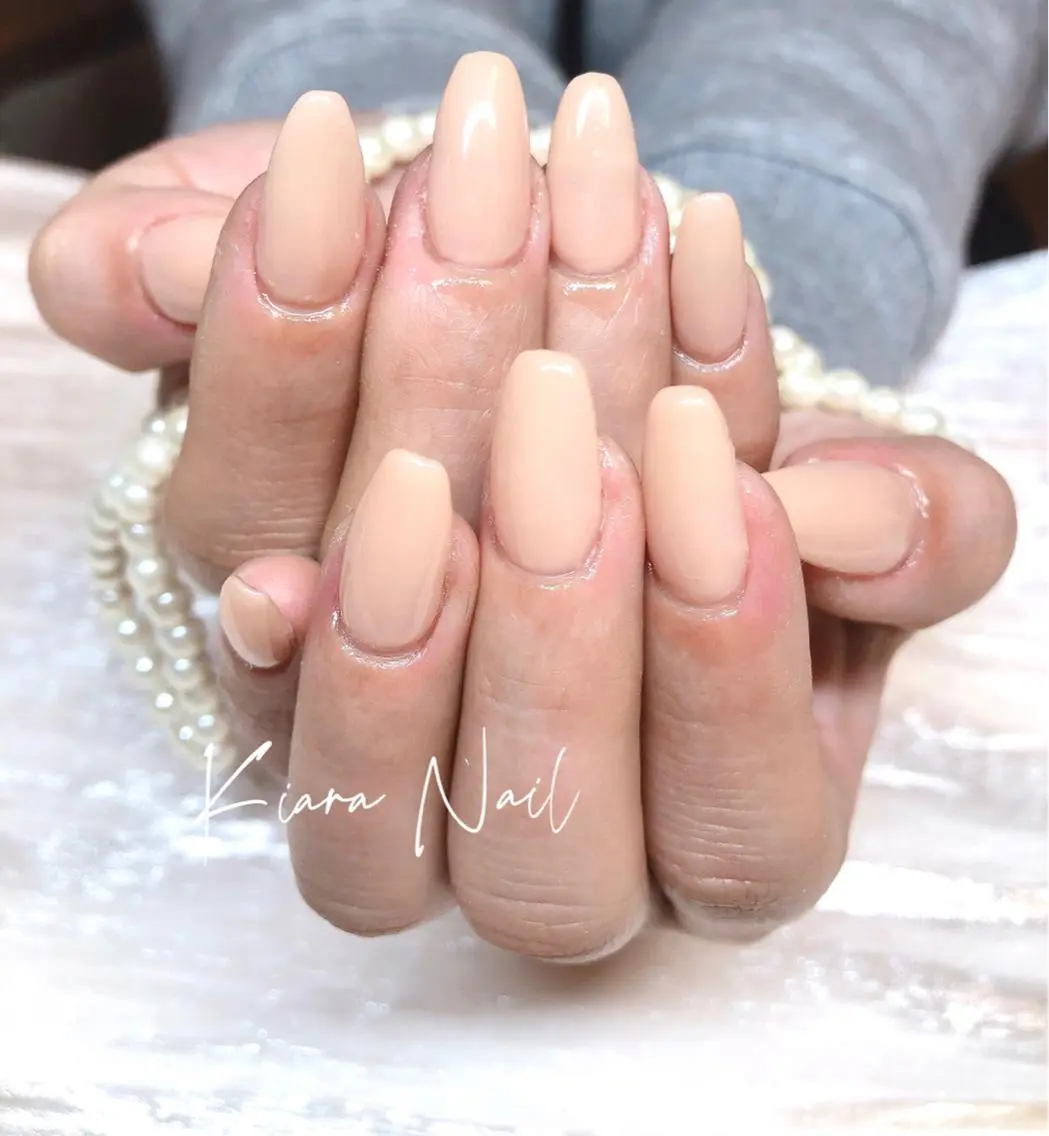 ネイル ワンカラーネイル 🍭Kiara Nail🍭のネイルデザイン