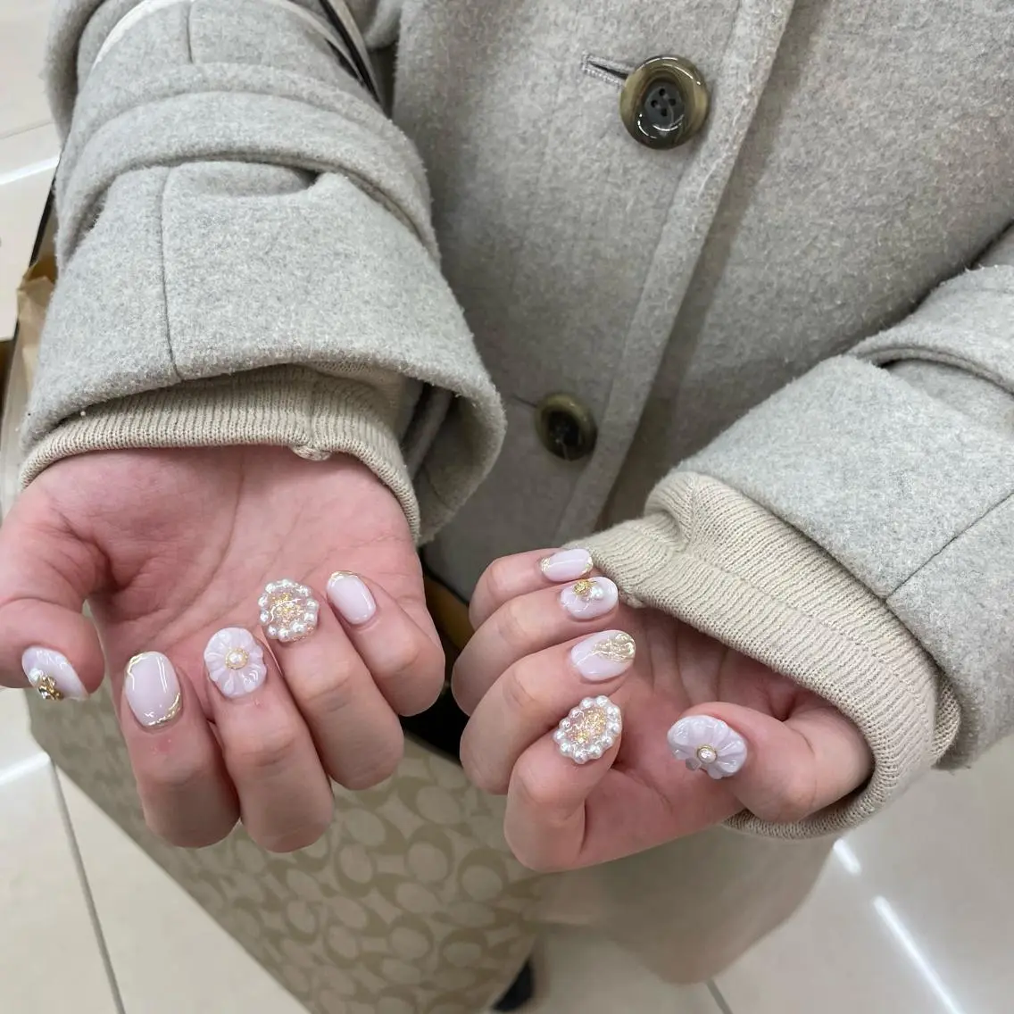 ネイル 作田 明優実のネイルデザイン
