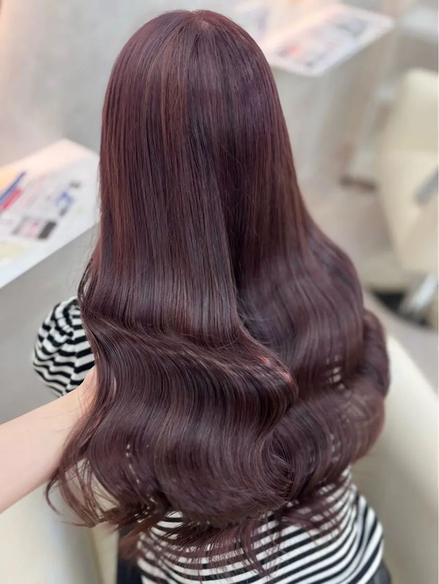 《ご新規様限定価格》⭐️🍒透明感カラー🍒⭐️1stepトリートメント付✨の写真