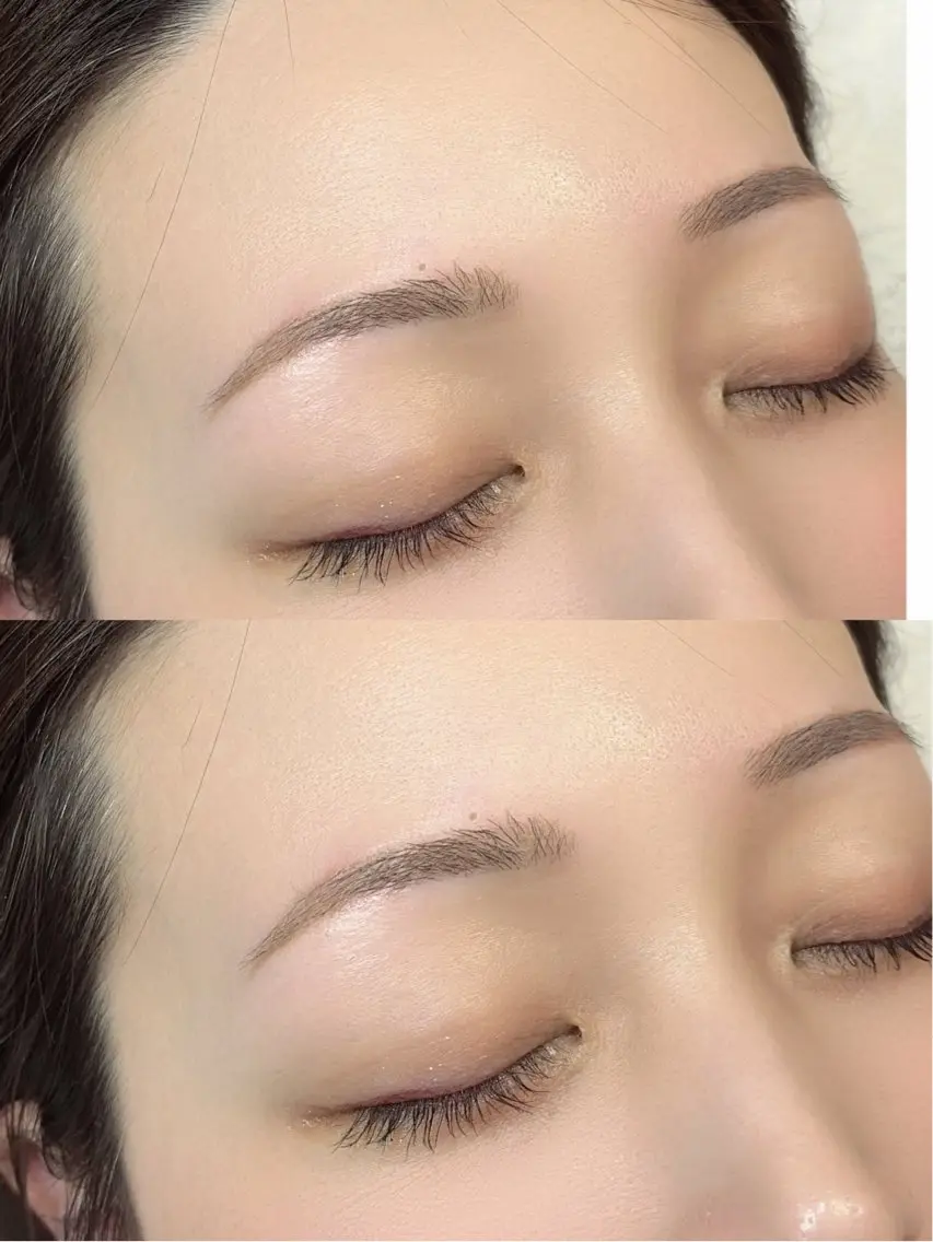 アイブロウ ワックス脱毛 眉カット LILY💖 yuinaのマツエク・マツパデザイン