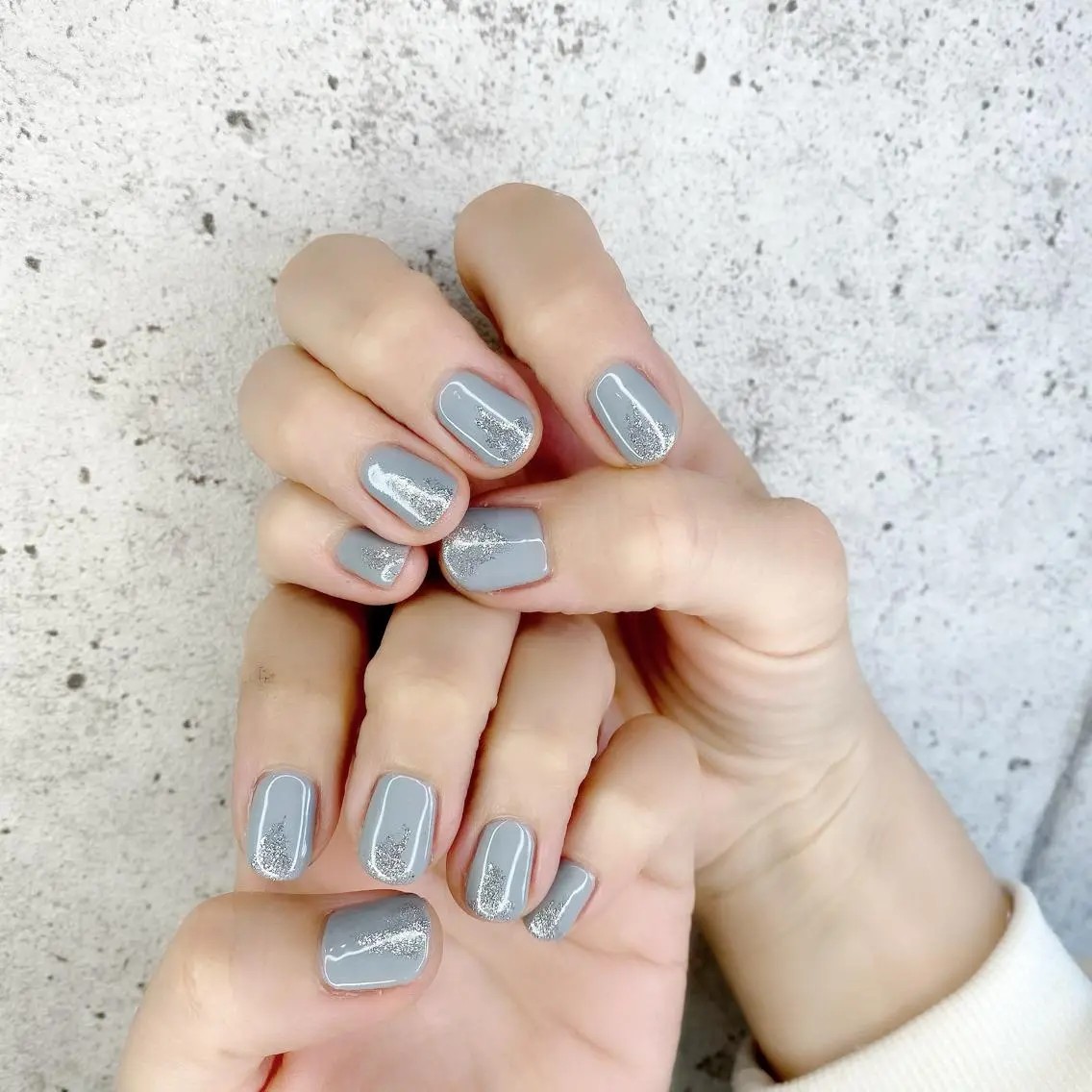 ミディアム カラー パーマ ヘアアレンジ メンズ キッズ ネイル マツエク・マツパ ハンドネイル Salon Ｋのネイルデザイン