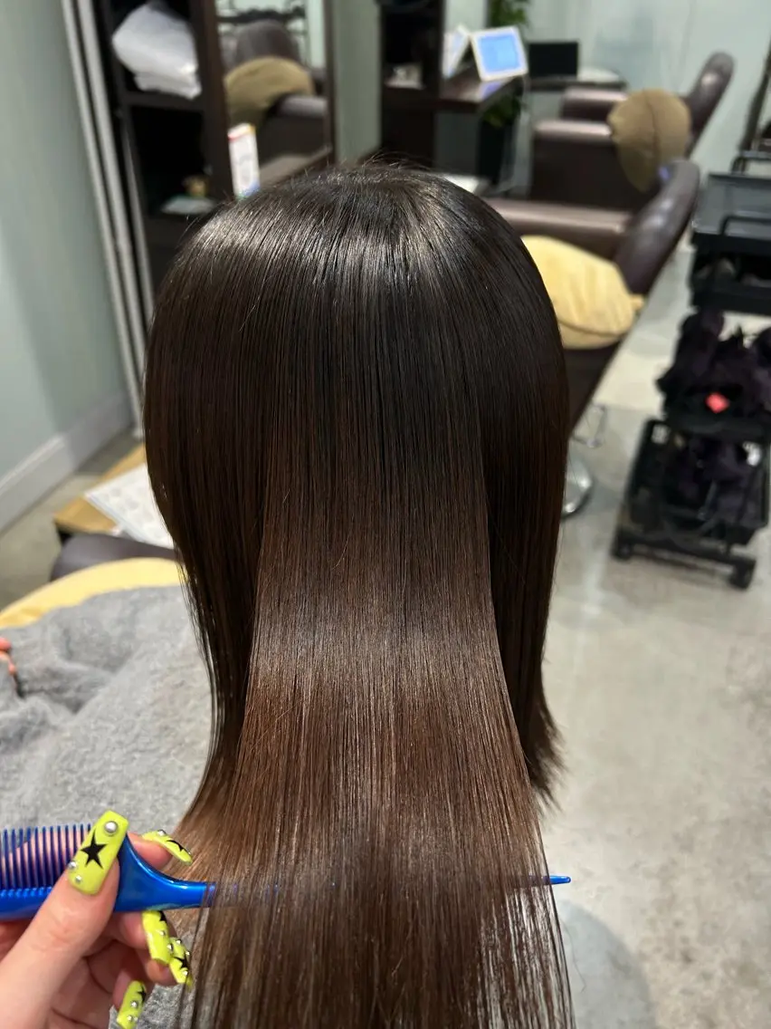 カット✂️✖️縮毛矯正✨の写真