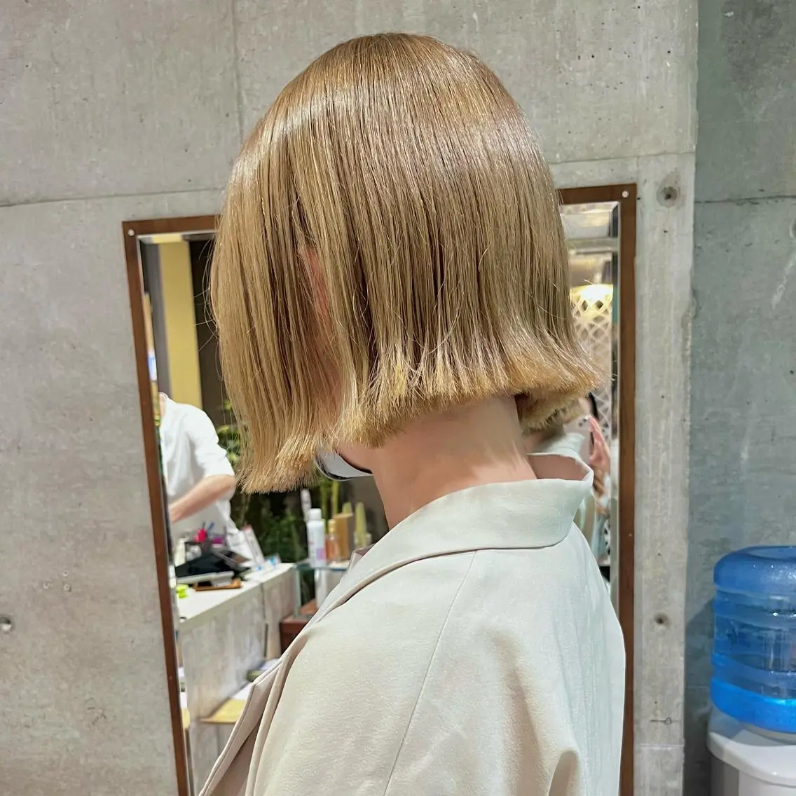 ミディアム ヘアカラー トリートメント 堺 鳳 ママ美容師 yukariのヘアスタイル