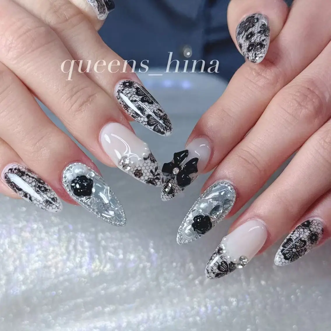 ネイル ハンドネイル Queens テイのネイルデザイン