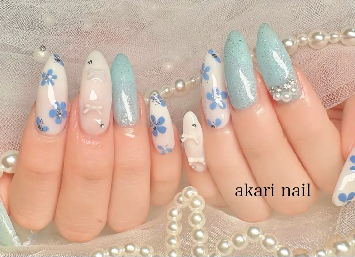 ネイル ハンドネイル AKARI nail💅のネイルデザイン