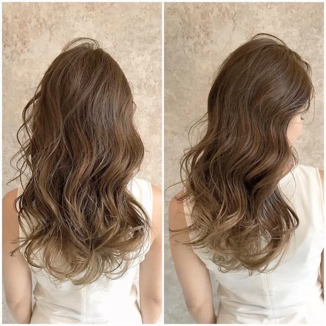 セミロング カラー ハイトーンブリーチ 土坂　由志【京都】のヘアスタイル