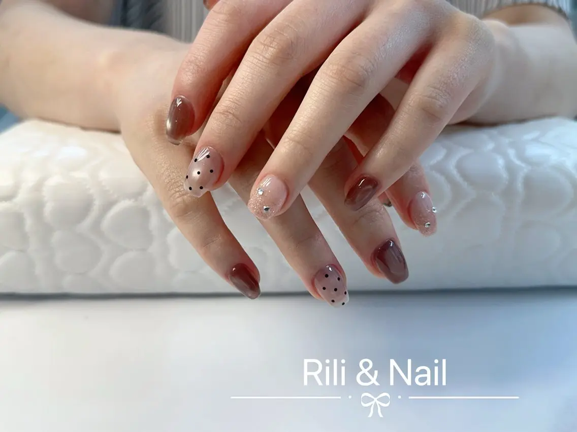 ネイル ハンドネイル Rili🌸Nail かなのネイルデザイン