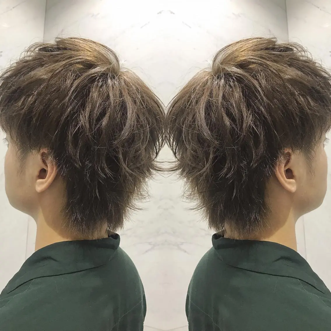 ショート カラー メンズ カット ヘアカラー 重政 和樹のヘアスタイル