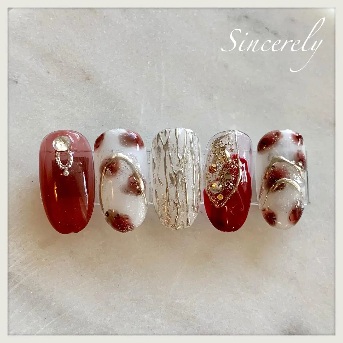 ネイル Sincerely ☺︎のネイルデザイン