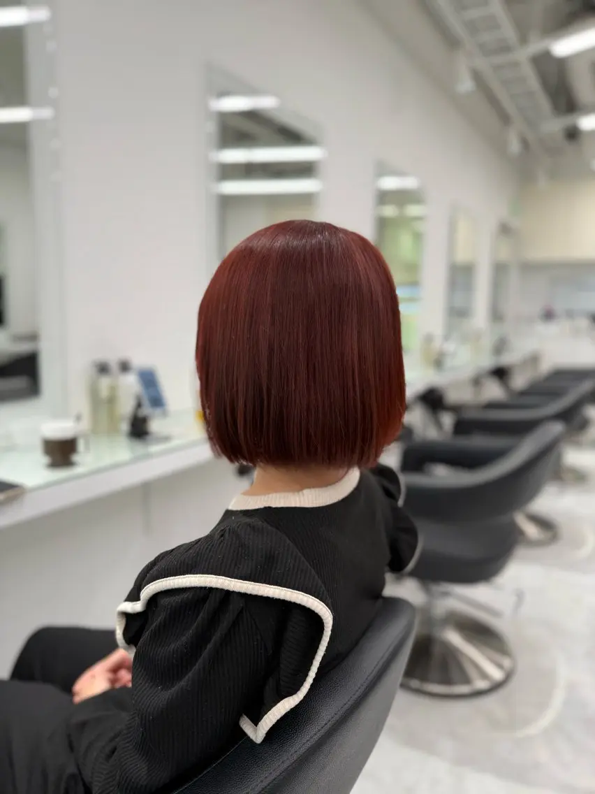 カラー カット ヘアカラー トリートメント ブリーチなし透明感 💗RYOTAのヘアスタイル