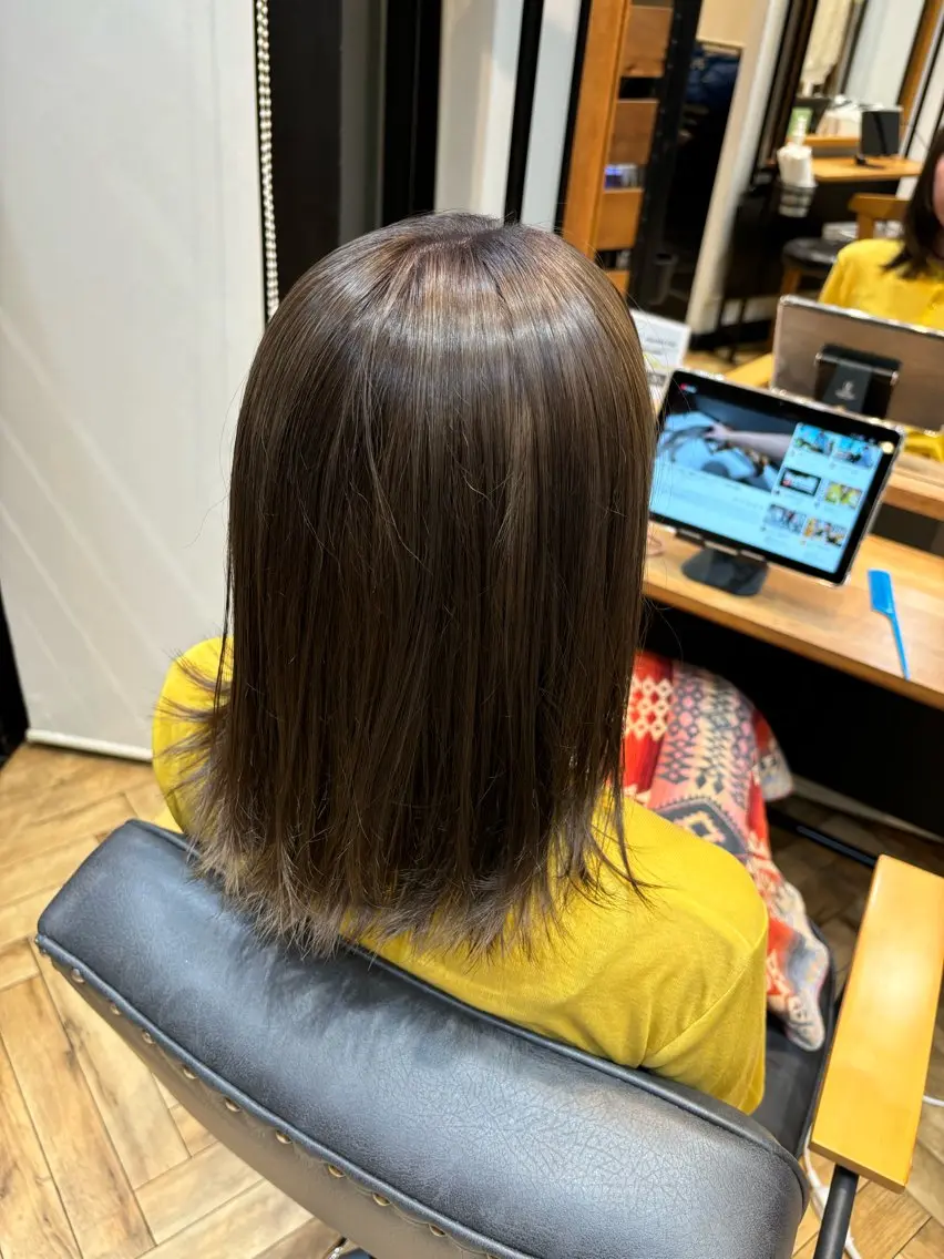 ミディアム ヘアカラー Kiara ⭐️ .。.:*☆のヘアスタイル