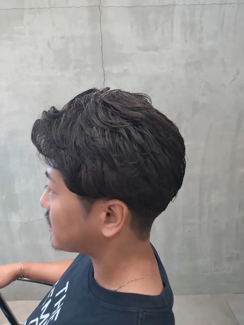 ショート ショートヘア カット パーマ ブランシェ小幡駅前店 永薗 光司のヘアスタイル
