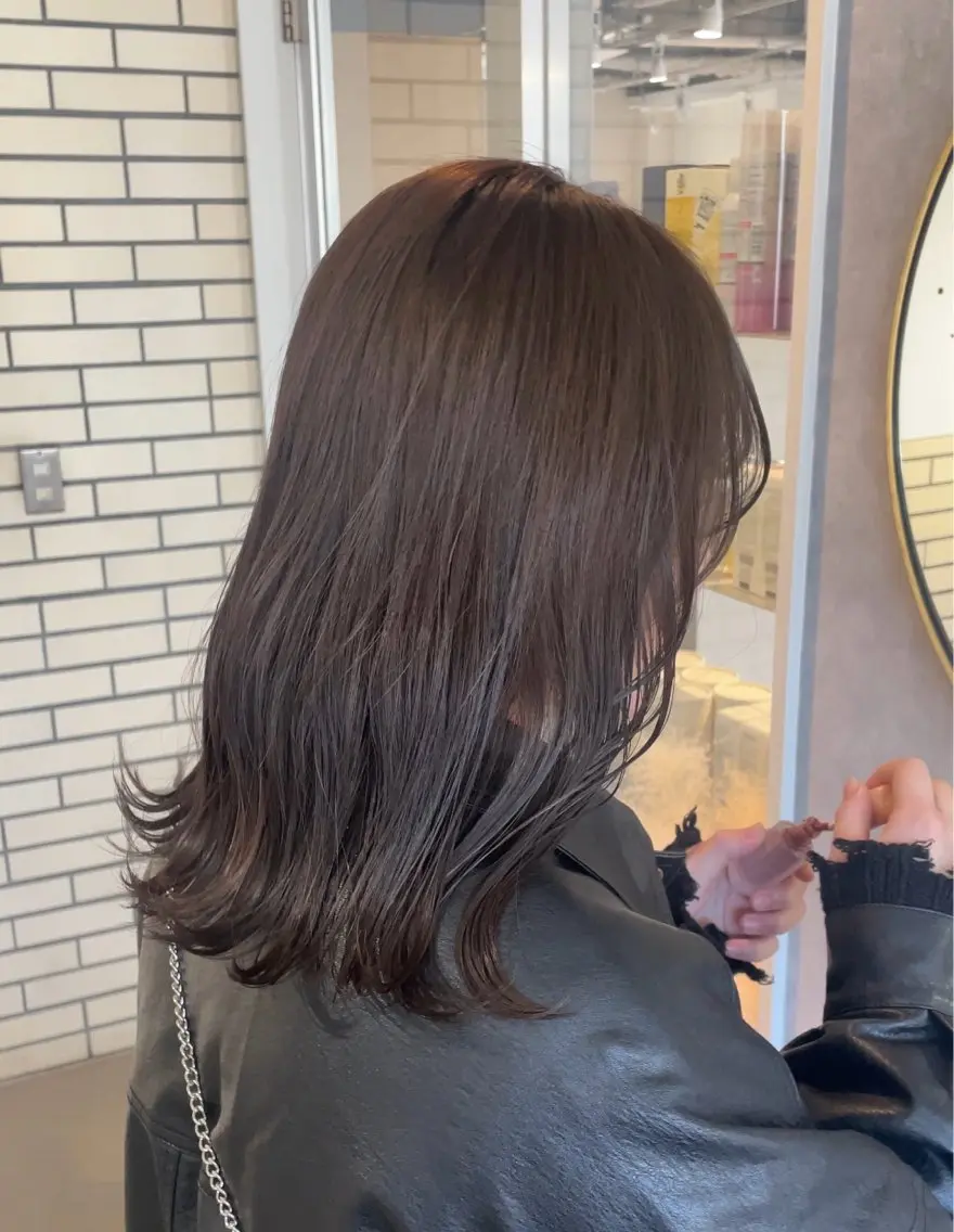 ミディアム 黒田 優里 🎀🫧のヘアスタイル