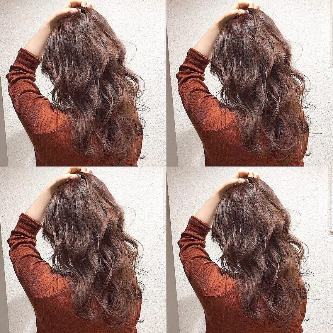 ロング カラー グレージュ ハイライトカラー ピンクカラー ハイライト HIRO. ★のヘアスタイル