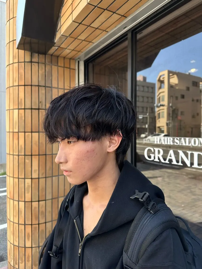 パーマ ヘアアレンジ メンズ メンズパーマ カット パーマ ハヤシカズキ/カラー ✂/メンズパーマのヘアスタイル