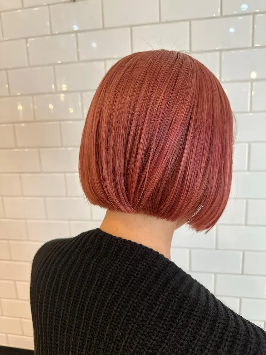 ショート カラー カット ヘアカラー 🌈髪質改善🌈 過去の1艶サラ体験✨のヘアスタイル