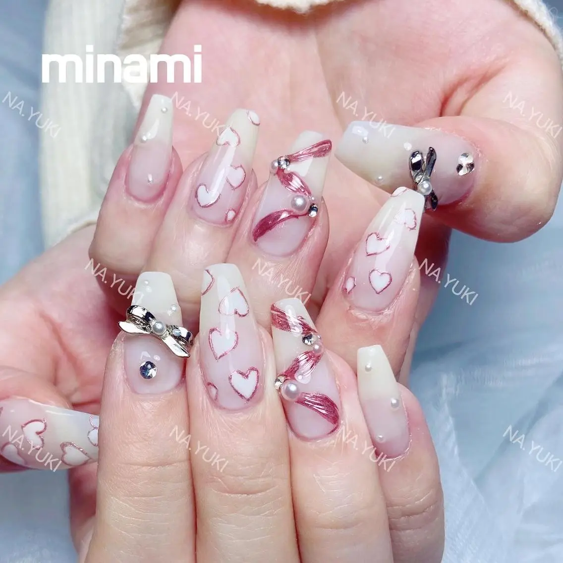 ネイル ハンドネイル YUKI 💗 渋谷店のネイルデザイン