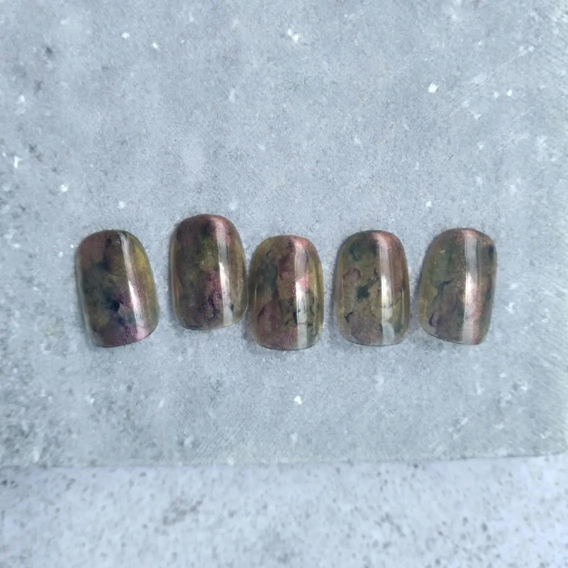 ネイル アートネイル ジェルネイル ミラーネイル ニュアンスネイル パラジェル Nailsalon manoのネイルデザイン