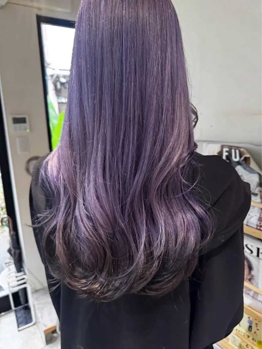 ロング カラー ヘアカラー 艶カラー 🩵NATSUKIのヘアスタイル