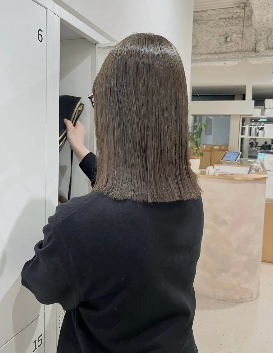 カラー ヘアカラー 松本 ゆらのヘアスタイル