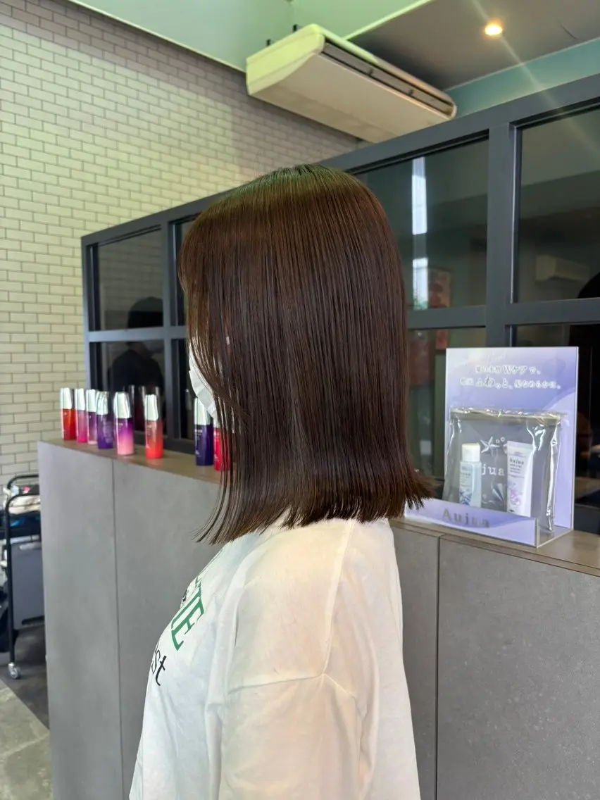 ミディアム カット 🫧古田 穂香🫧カットモデルのヘアスタイル